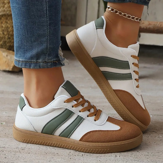 2026 Women Tennis Sneakers Flats Ladies Fashion Vulcanized Shoes Spring Autumn Woman Outdoor Trainers Footwear Женская Обувь