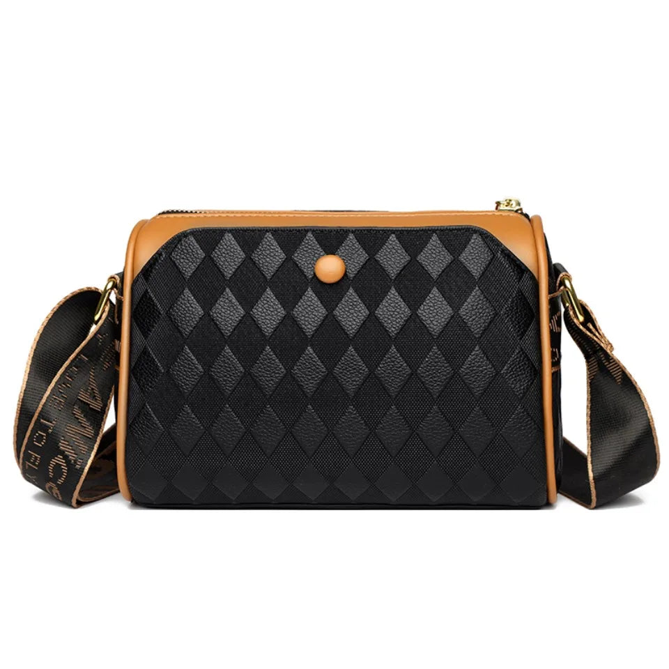 Luxury Handbags Women Bags Designer Crossbody Bags for Women Mother Soft Pu Leather Shoulder Purses Handbag Clutch 3 Layers Sac