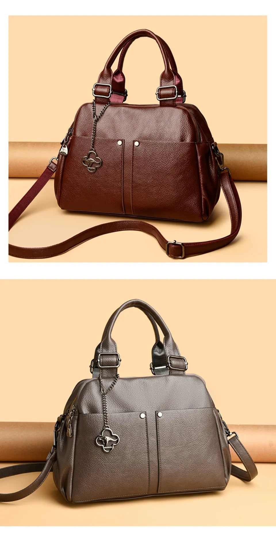 Genuine Brand Luxury Handbags Women Bags Designer Crossbody Bags for Women Small Top Quality Soft Leather Shoulder Bag Daily Use