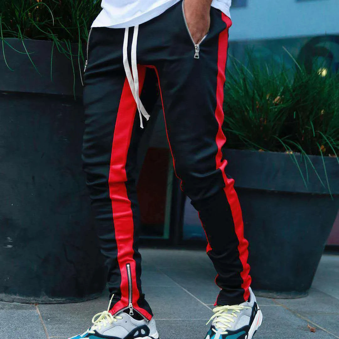 Casual Fashion Pants Men Sportwear Track Tracksuit Gyms Fitness Trousers For Men Hip Hop Black Clothing Joggers Sweatpants Men