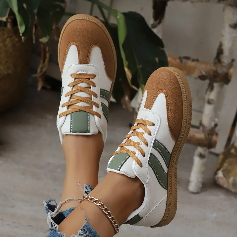 2026 Women Tennis Sneakers Flats Ladies Fashion Vulcanized Shoes Spring Autumn Woman Outdoor Trainers Footwear Женская Обувь