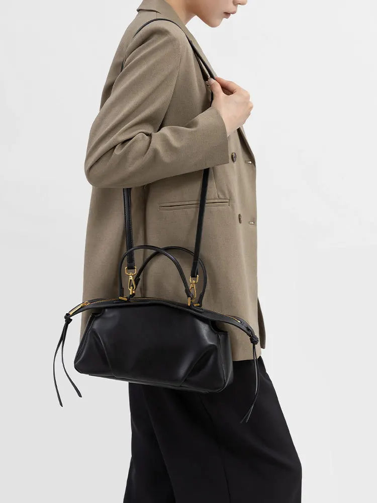New Women's Bags, Fashionable and Simple Handbags, Niche High-End Shoulder Bags, Versatile Casual Bags for Commuting, Large-Capacity Tote Bags, Soft Leather Crossbody Bags