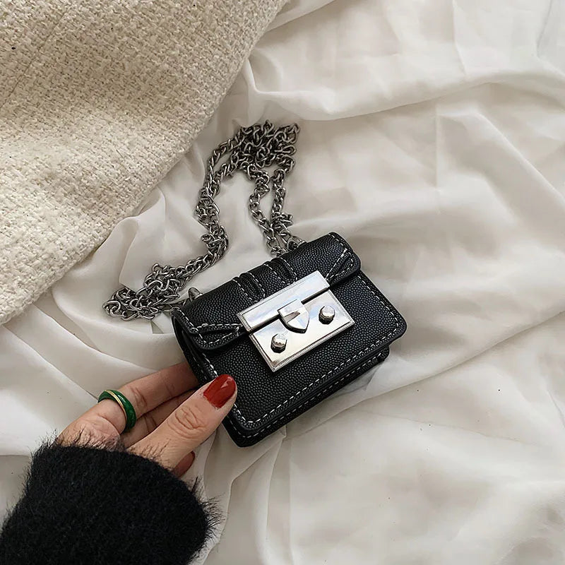 Handbag Women's 2024 Trend Woman Shoulder Purse Chain Female Bag Mini Summer Crossbody Bags for Women Fashion Luxury Designer