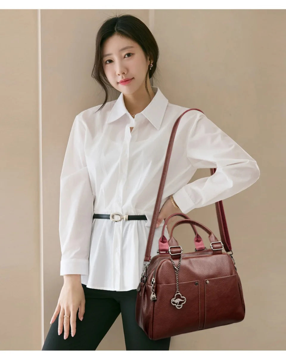 Genuine Brand Luxury Handbags Women Bags Designer Crossbody Bags for Women Small Top Quality Soft Leather Shoulder Bag Daily Use