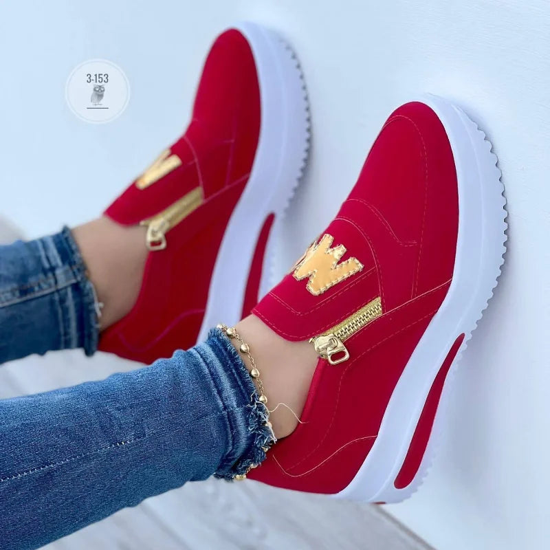 2023 Women Sneakers Platform Casual Mesh Breathable Sport Design Vulcanized Shoes Fashion Female Footwear Zapatillas Mujer Shoes