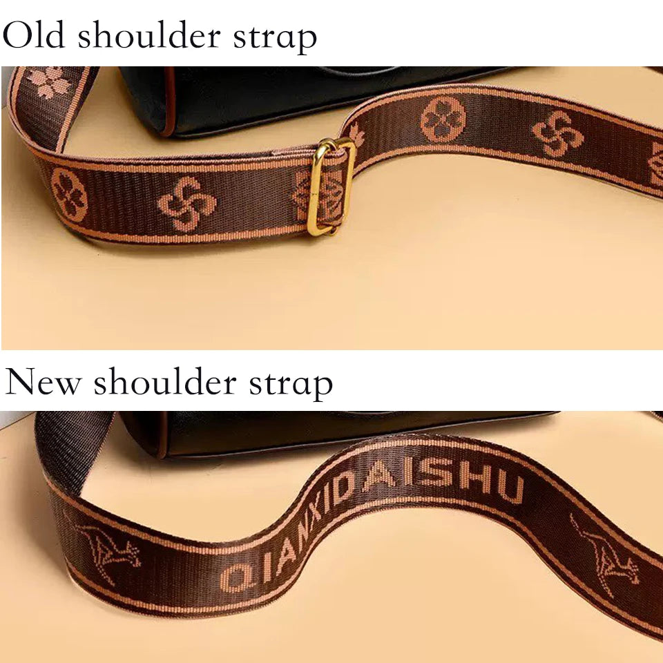 Women Embroidery Tote Bag High Quality Leather Ladies Handbags 2024 Women Shoulder Bag Small Crossbody Bags For Women Sac a Main