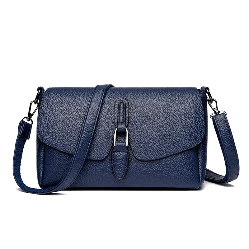 New Soft Leather Crossbody Bags for Women Luxury Handbags Women Bags Designer Female Casual Hand Shoulder Bag bolsos de mujer