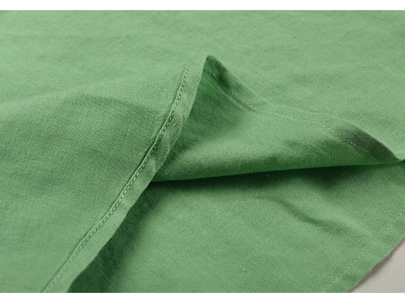 Streetwear Summer Fashion Shirt Men Short Sleeve Casual Cotton Linen Shirt Hombre Round Collar Designer Leisure T-shirt Men