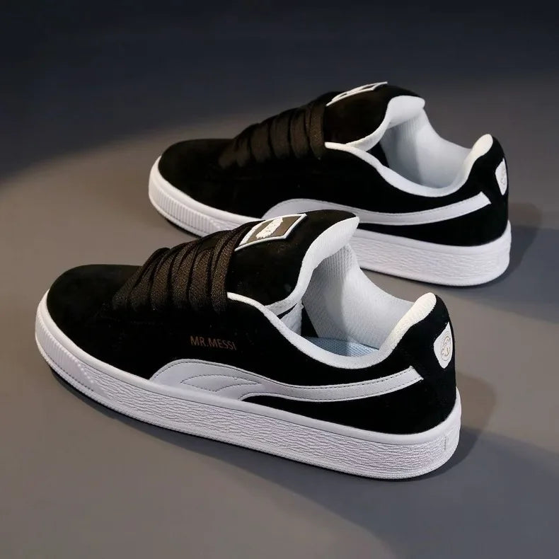 2025 New Women's Sneakers Fashion Versatile Breathable Casual Vulcanized Shoes Spring/Autumn Anti Slip Thick Soled Board Shoes