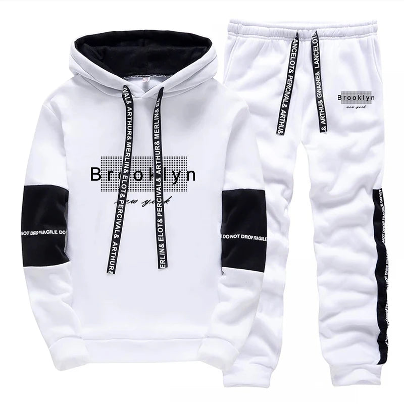 Mens Tracksuit Printing Casual Sweatshirts Outdoors Sports Jogging Man Clothing Hot Sales Streetwear Single Piece Hoodies Pants