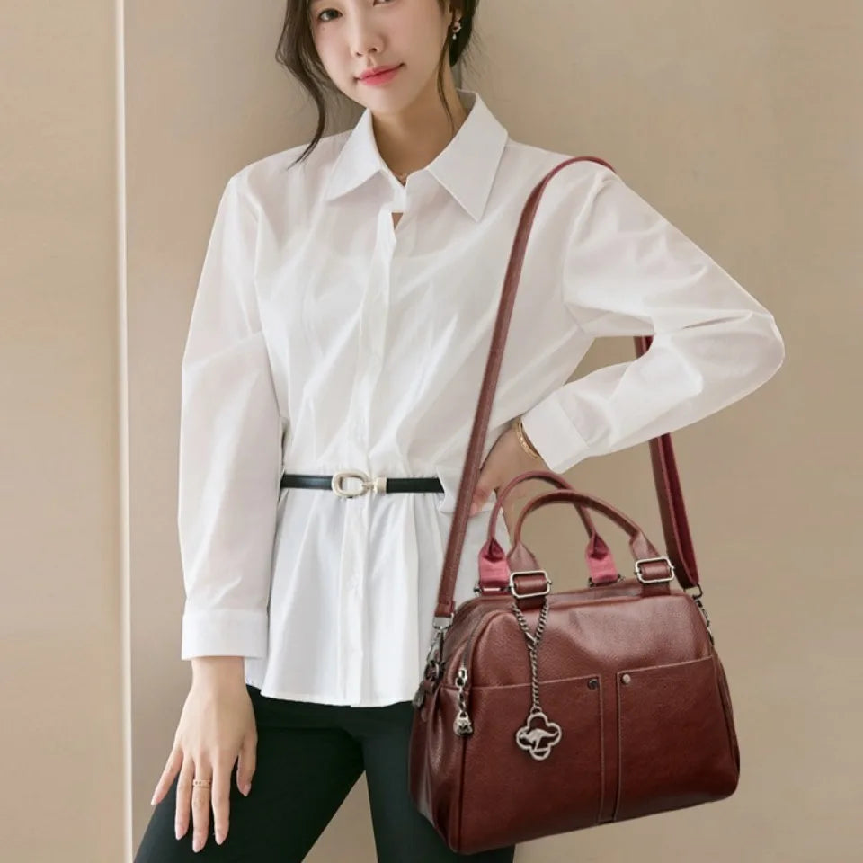 Genuine Brand Luxury Handbags Women Bags Designer Crossbody Bags for Women Small Top Quality Soft Leather Shoulder Bag Daily Use