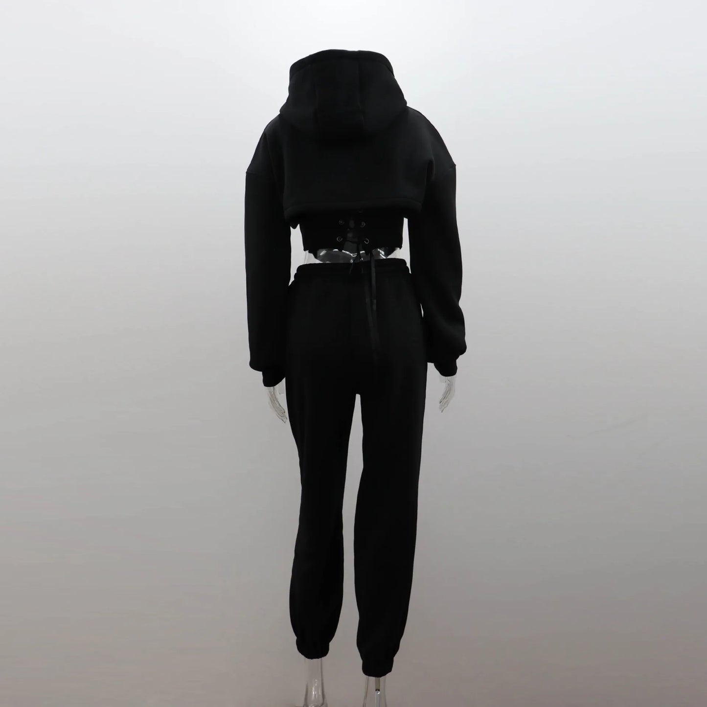Sweat Suit Set Women Hoodies Three 3 Pieces Outfit Pants Sets Casual Loose Winter Warm Tracksuits 2 Two Pieces Solid Sportswear