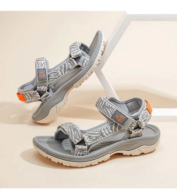 Ladies' Fashion Casual Flat Sandals Outdoor Summer  Open-Toe Beach  Shoes Soft Sole Comfort Women's Breathable Walking Sandials