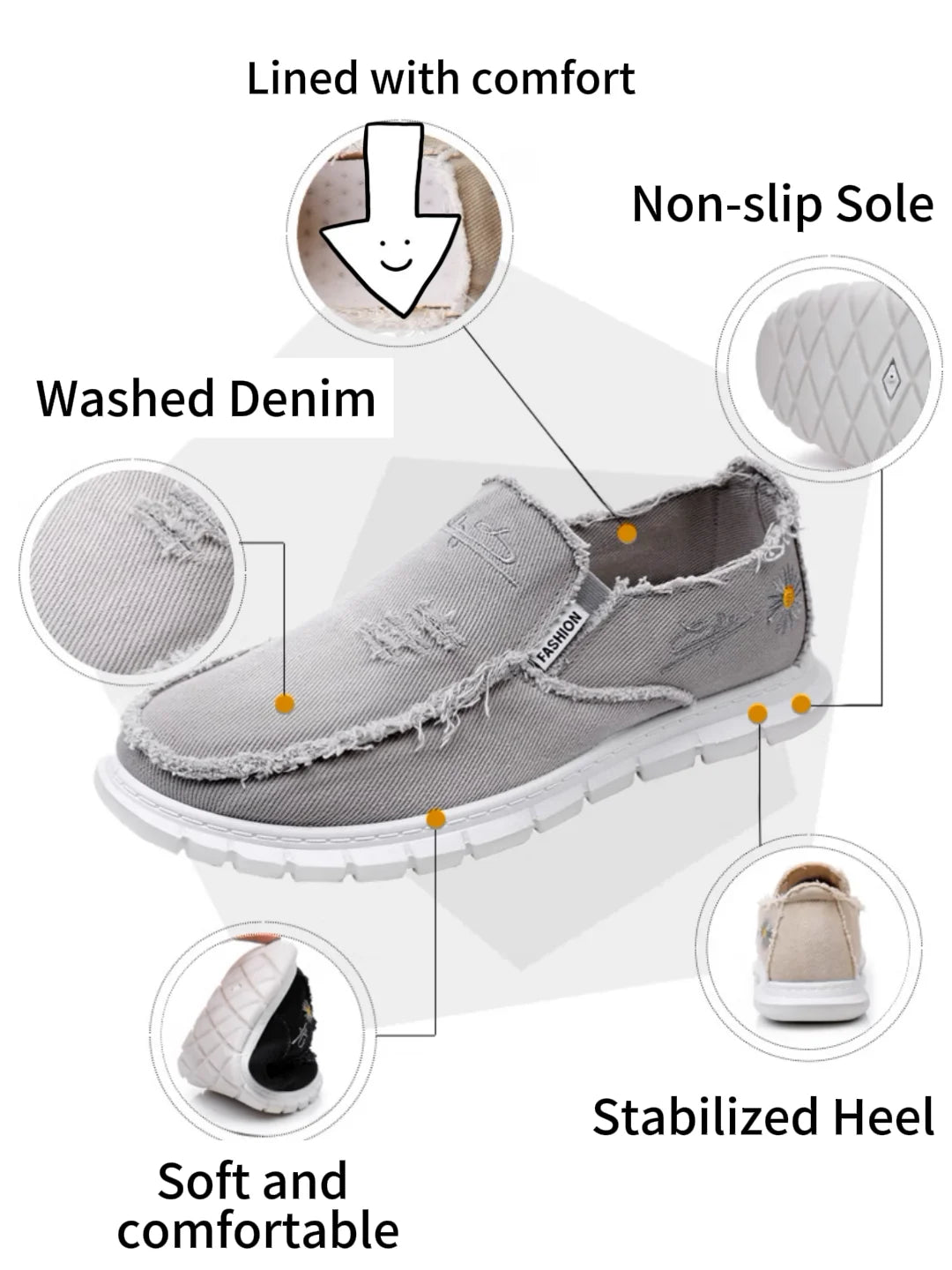 Women's casual shoes, spring and autumn fashionable embroidered women's shoes, light and soft,  flat shoes with free shipping