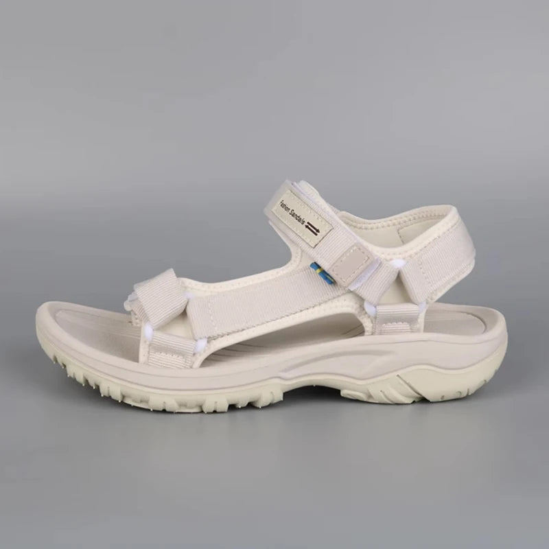 Ladies' Fashion Casual Flat Sandals Outdoor Summer  Open-Toe Beach  Shoes Soft Sole Comfort Women's Breathable Walking Sandials