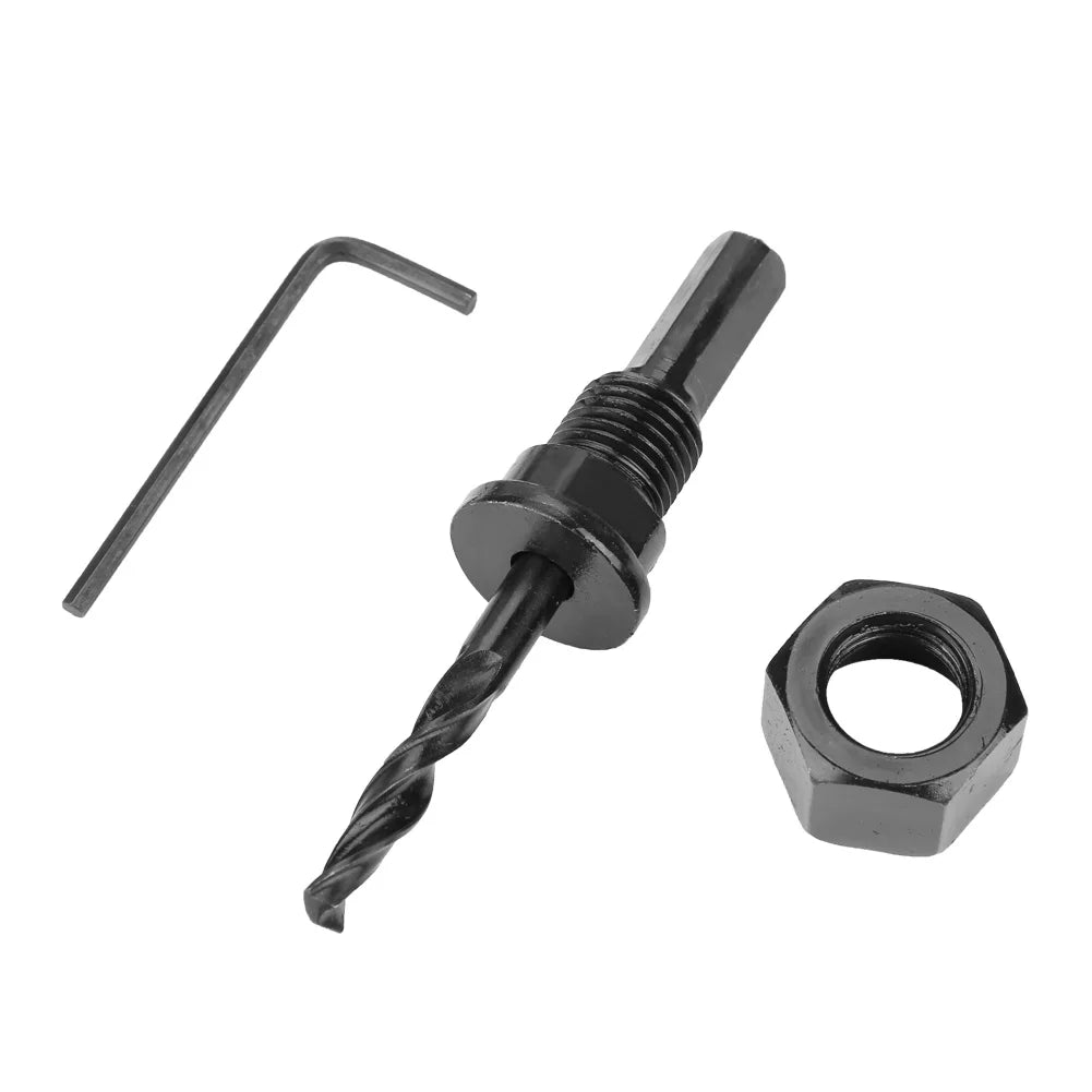 Hole Saw Drill Bit 1 set 32/38/44/54mm High Carbon Steel Hole Saw Drill Bit Cutter Tool for Woodworking Woodworking Hole saw