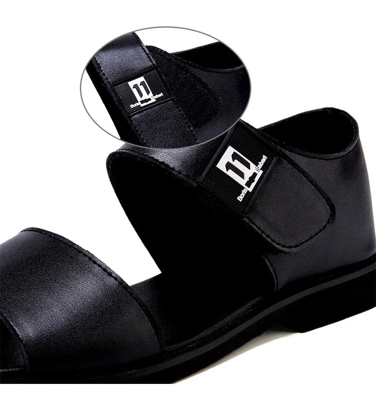 Sandals Men Summer Soft Sole Non-slip Shoes Fashion Male Beach Casual Flat Comfortable Shoes Plus Size Gladiator Rome Sandals