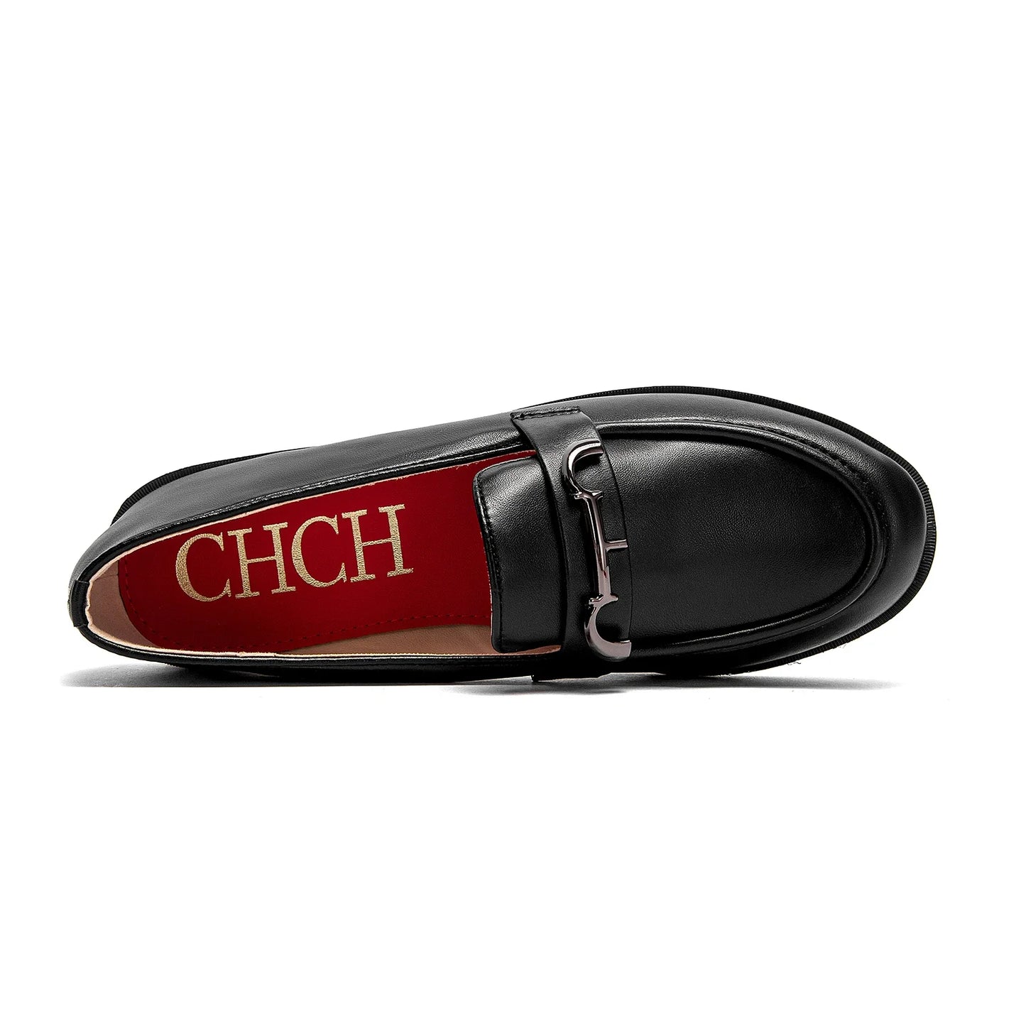 C-H Woman's Flat Shoes 2025 New Black Women's Business Shoes Commuter students