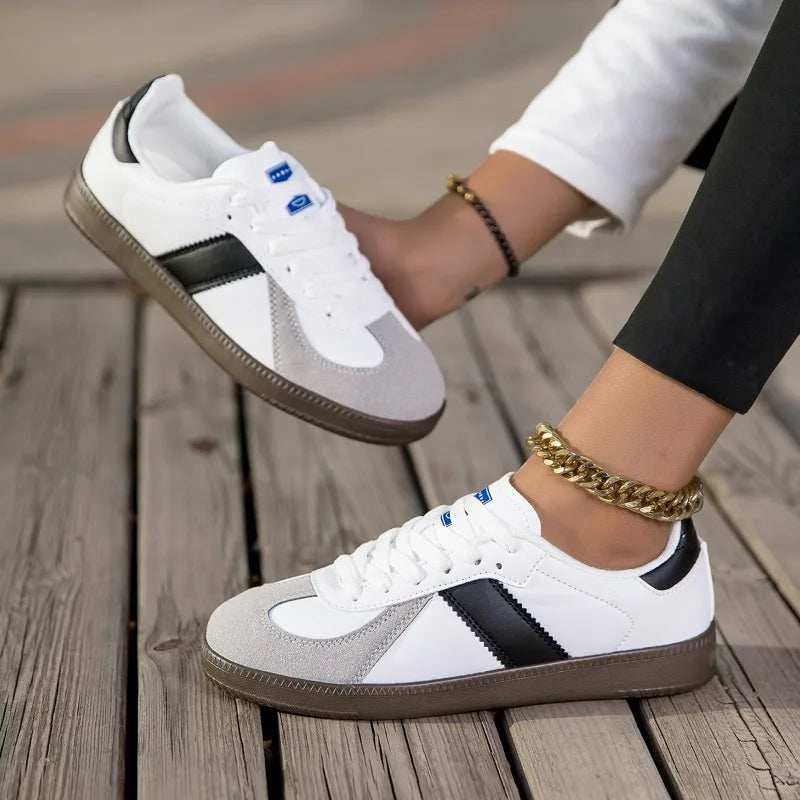 YRZL Womans Comfortable Sneakers for Men Women White Lightweight Shoes Waterproof Walking Shoes Casual Couple Sneakers Sport
