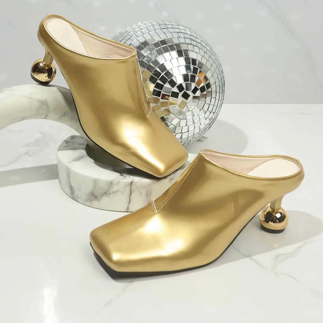 Women Sandals Designer Fashion Sandals Wedges High Heels Slippers Comfortable Pointed Toe Party Ladies Shoes Sandalias De Mujer