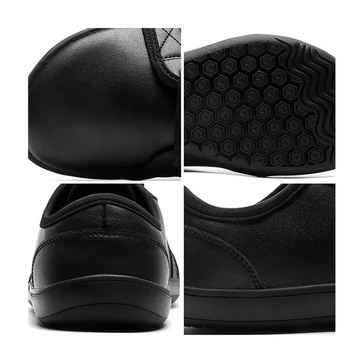 Minimalist Shoe Size 37-48 Men's and Women's Wide Toe Barefoot Casual Artificial Leather Lightweight Walking Sports Shoes