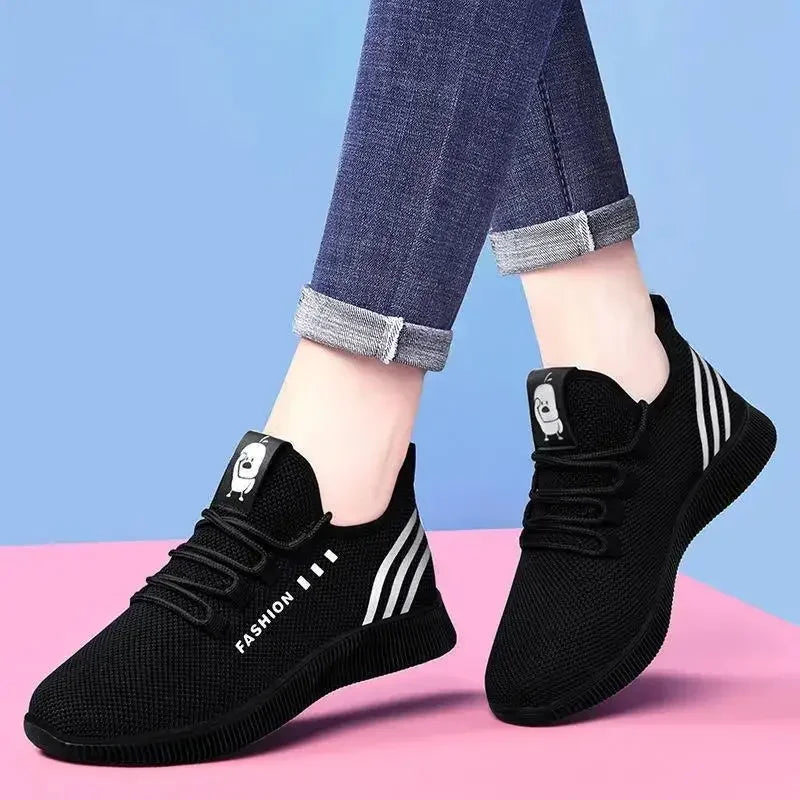 Women Tennis Shoes 2025 Lightweight Sneakers Breathable Walking Sneakers Shoes Women for Gym Travel Working Sports Trainers