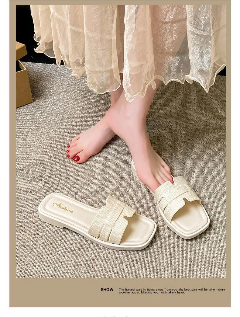 2026 New Home Women Sandals Lightweight Super Soft And Comfortable Thick-Soled Travel Slippers For Casual Versatile Outside