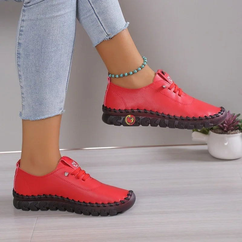 New Sneakers Women Shoes Flat Loafers Shoes for Women Comfortable Zapatillas De Mujer Slip Shoes Soft Flats Female Casual Shoes