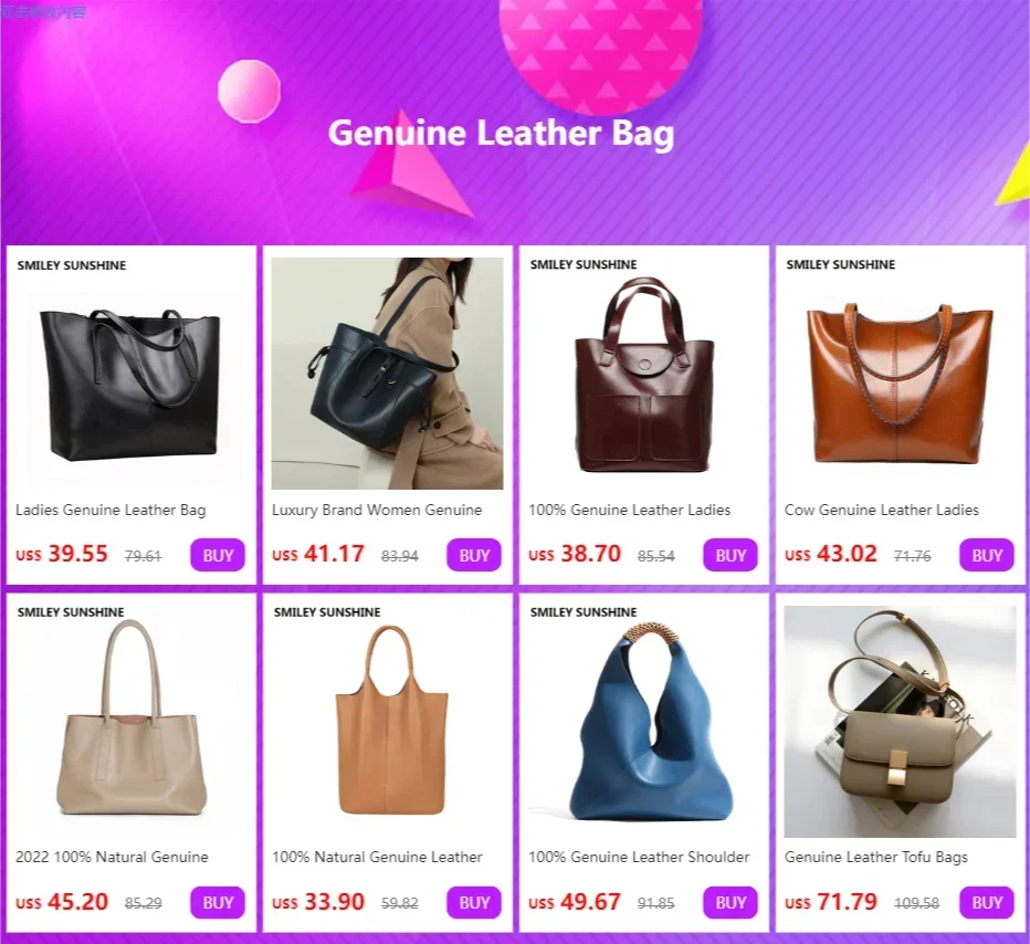 Real Leather Women's Handbag Fashion Top-handle Bags Ladies Tote Bag Minimalist Wallets Shoulder Tote Bag Portable Shopping Bag