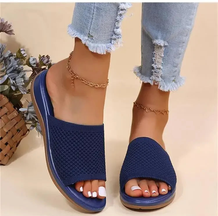 Woman Sandals Shoes Summer Party Women's Sandals Outdoor Women's Shoes Soft Sandals Ladies Slip On Slipper Female Footwear