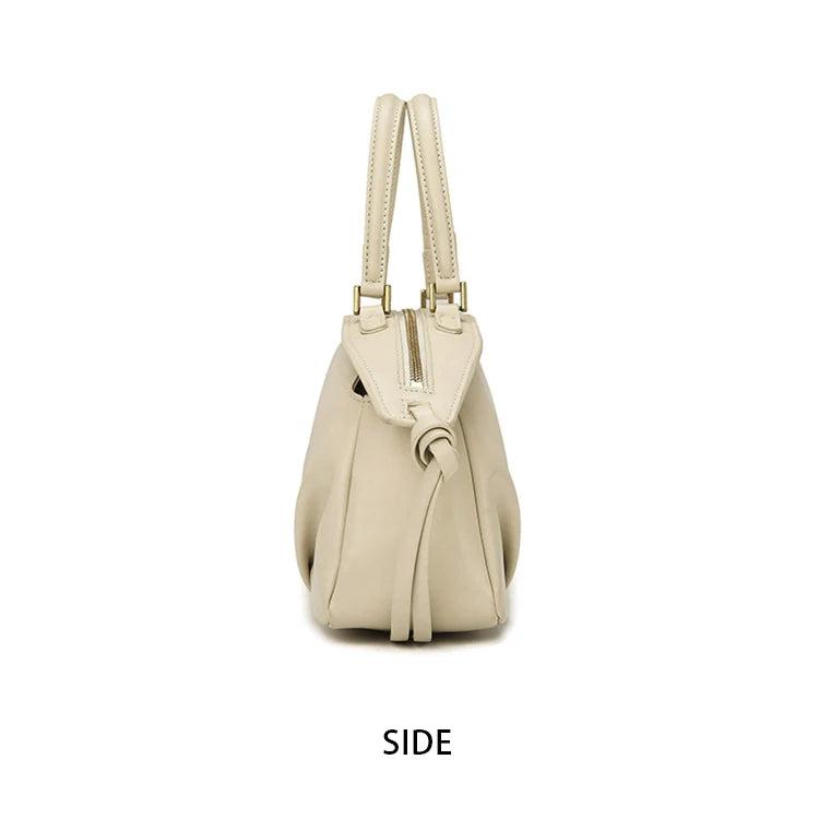 New Women's Bags, Fashionable and Simple Handbags, Niche High-End Shoulder Bags, Versatile Casual Bags for Commuting, Large-Capacity Tote Bags, Soft Leather Crossbody Bags