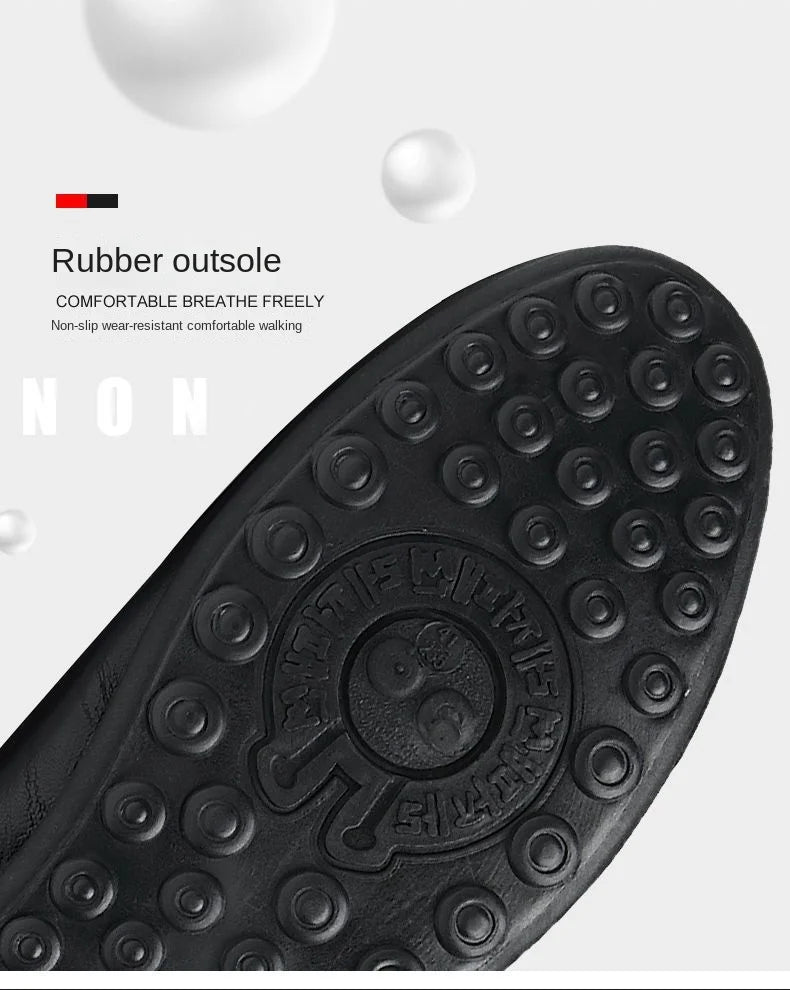 Spring Autumn Men Dress Shoes White Loafers Leather Casual Shoes Slip on Moccasin Shoes  Zapatos Casuales Designer Loafers Men