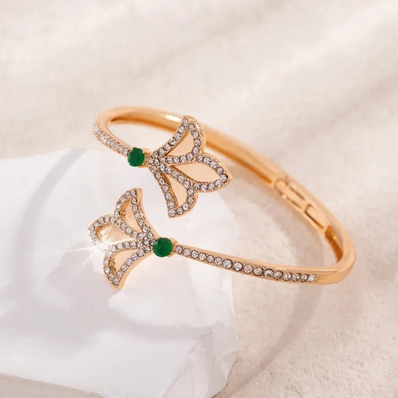 1 Pc Personalized, Stylish And Minimalist Open Bangle - Elegant And Gorgeous Holiday And Banquet Jewelry For Women