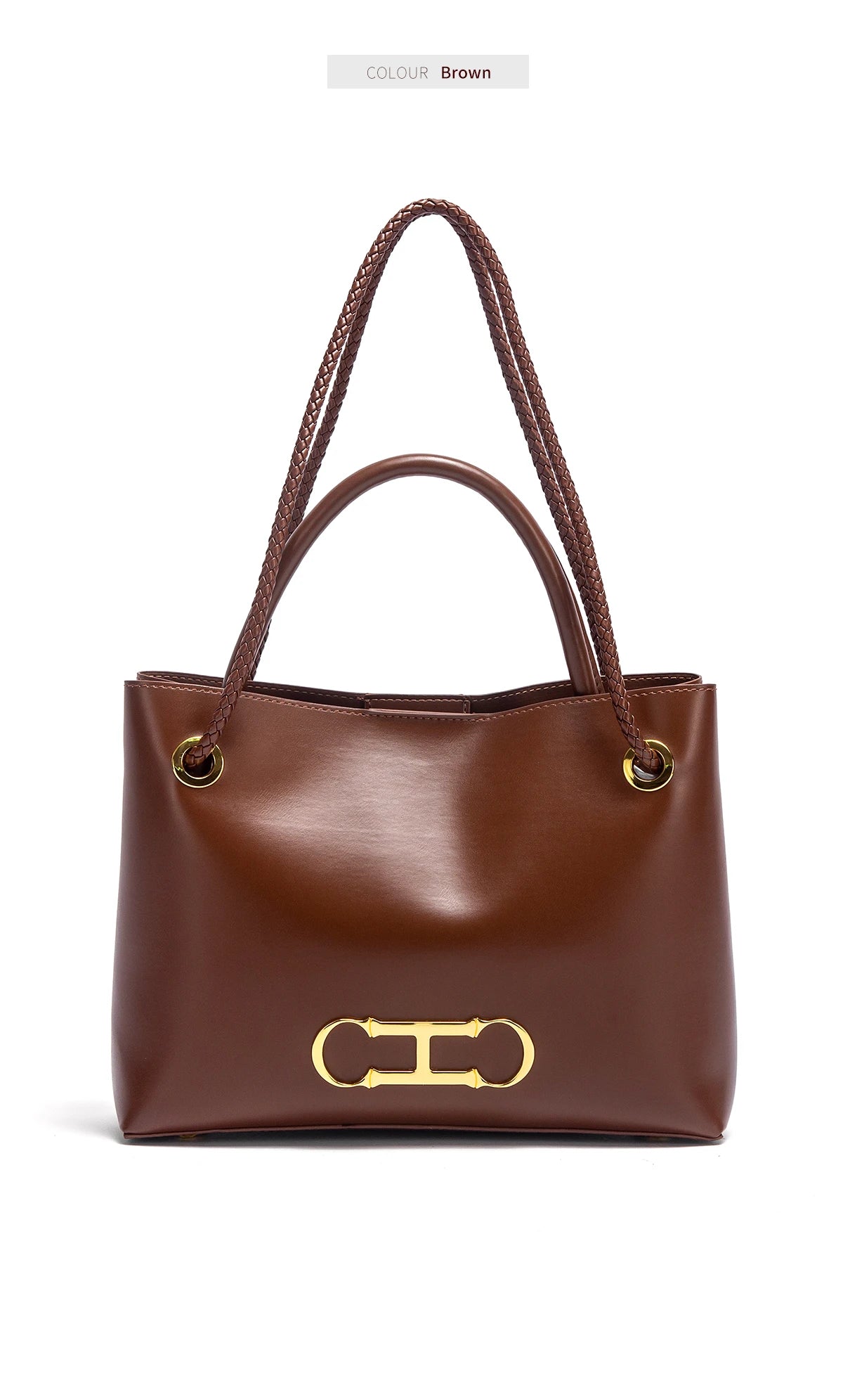 Women's handbag 2025 autumn new black minimalist tote bag dual-use commuting women's bag