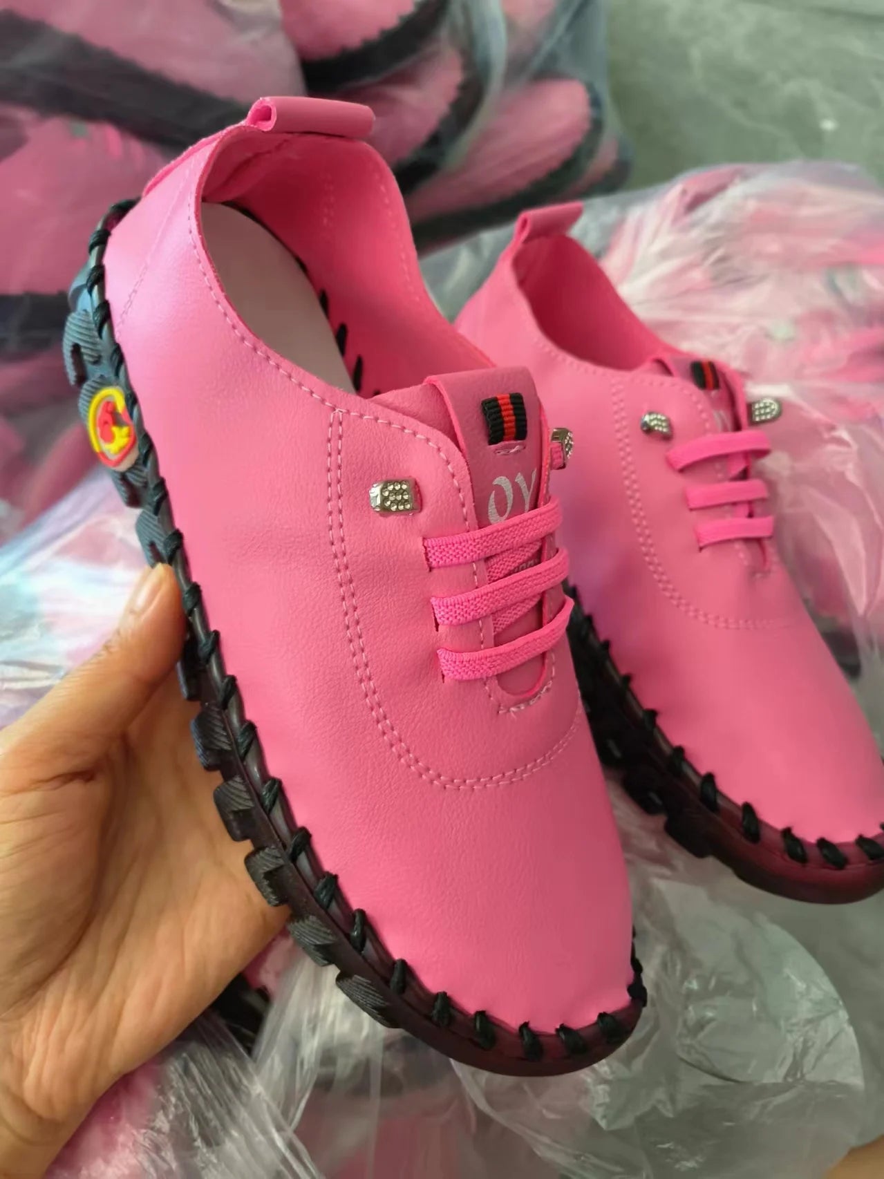 Women Sneakers Tide Designer Mom Shoes for Women New Thick Bottom Fashion Sneakers Women Comfortable Outdoor Loafers