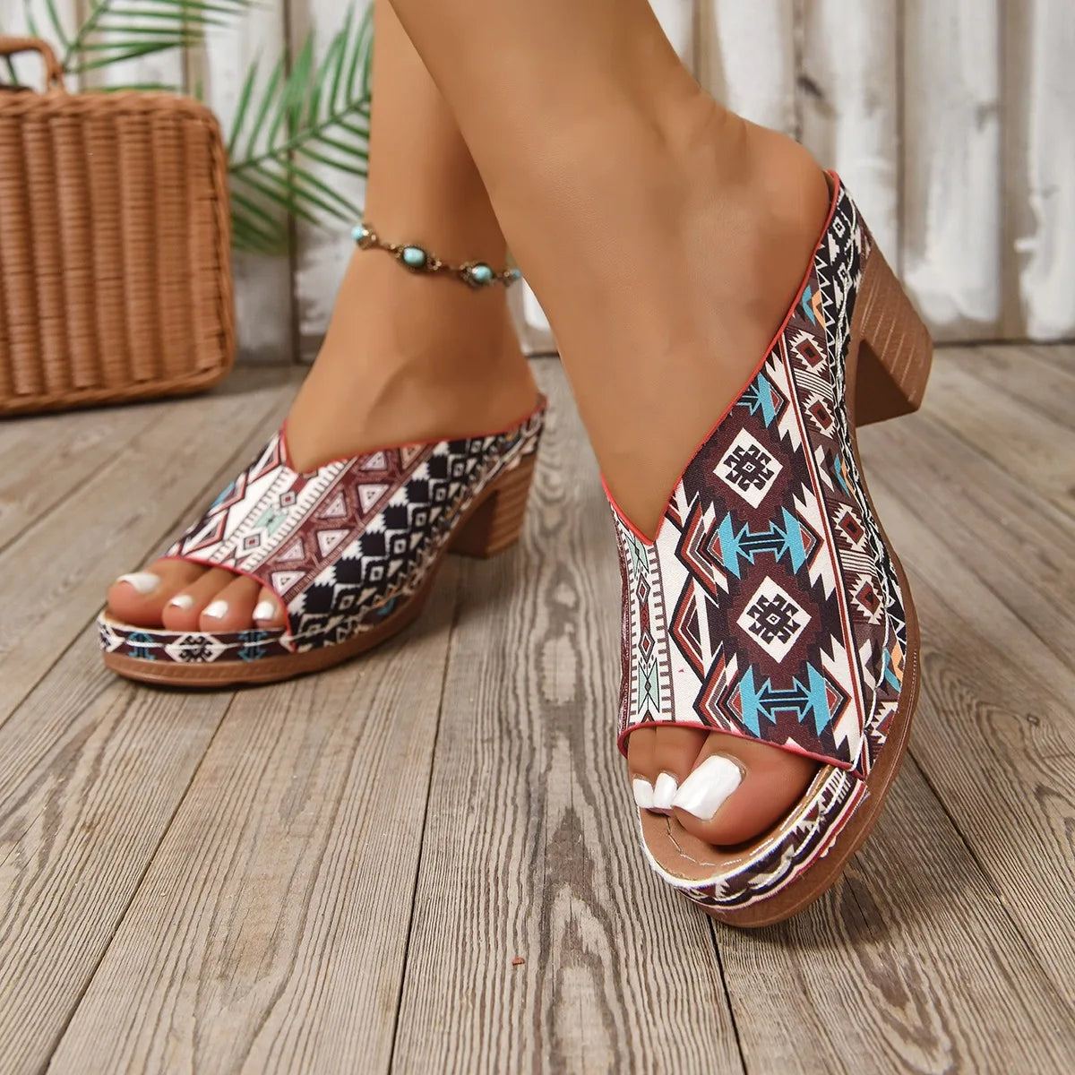 Women Shoes Fashion Sandals Wedge Women Shoe Open Toe Slide Women's Sandals Beach Footwear Female Slippers Zapatos De Mujer