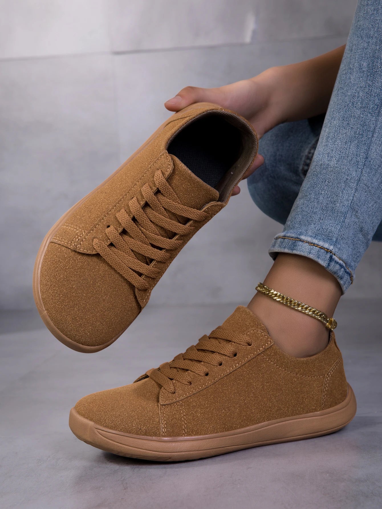 New Wide Toe Barefoot Shoes for Women Zero Drop Minimalist Sneakers Soft Sole Casual Walking Shoes Women Versatile Flat Shoes