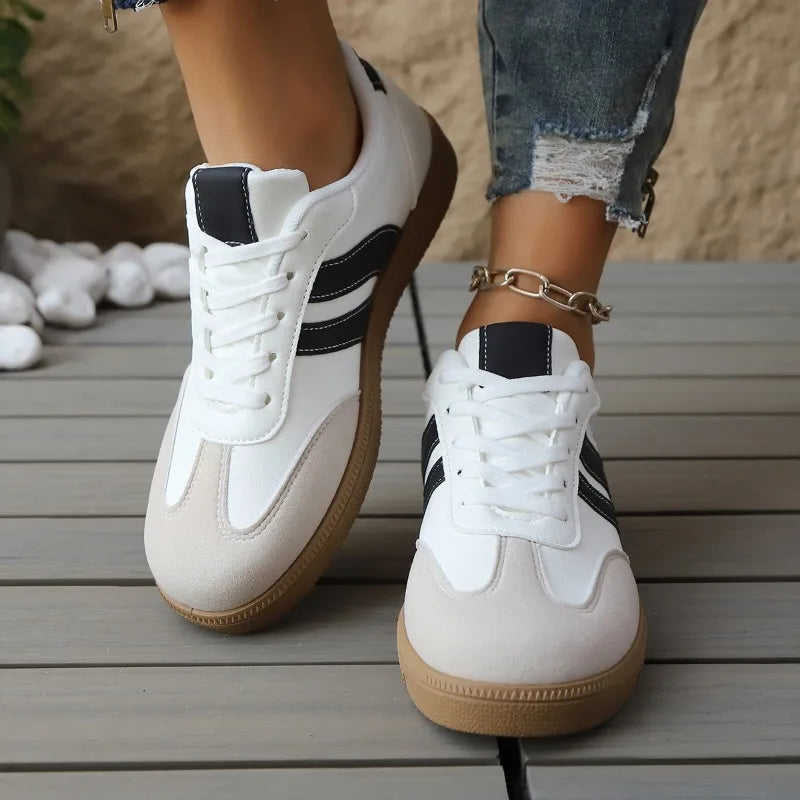 2026 Women Tennis Sneakers Flats Ladies Fashion Vulcanized Shoes Spring Autumn Woman Outdoor Trainers Footwear Женская Обувь