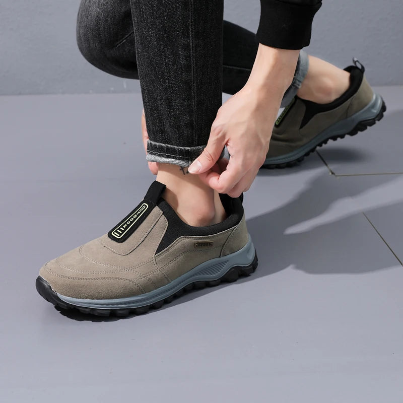 High Quality Indestructible Man Shoe Sneakers Breathable Running Shoes Lightweight  Anti-slip Outdoor Men's Sneakers Male Shoes