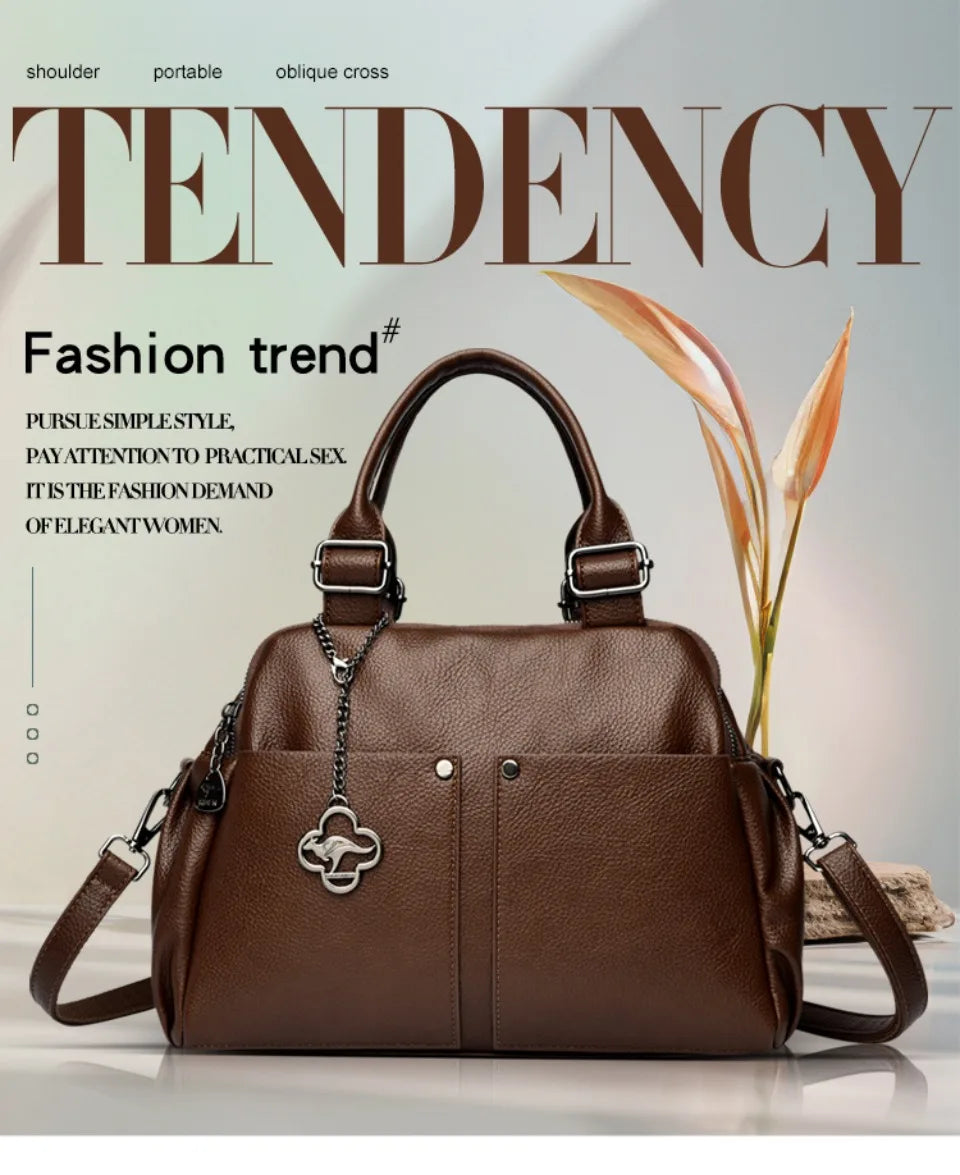 Genuine Brand Luxury Handbags Women Bags Designer Crossbody Bags for Women Small Top Quality Soft Leather Shoulder Bag Daily Use