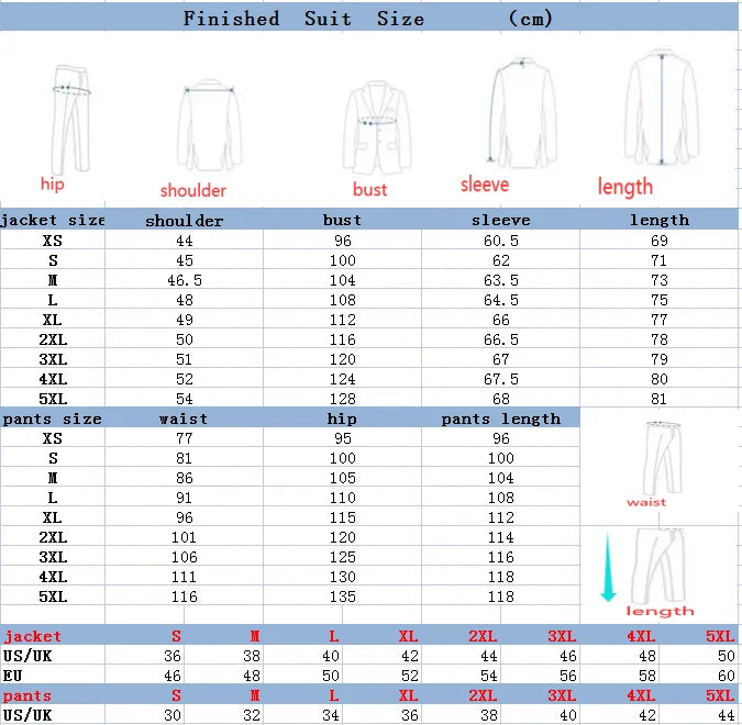 Elegant Wedding Men's Suits  Blazer Slim Fit 3 Pcs Jacket Pants Vest Luxury Costume Homme Formal Party Male Clothing