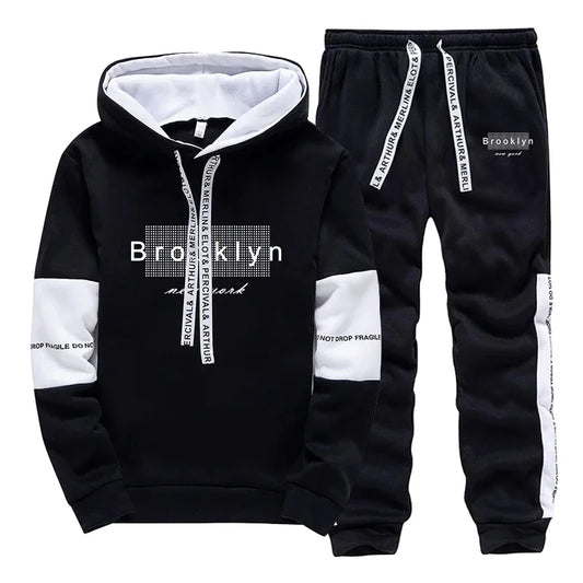 Mens Tracksuit Printing Casual Sweatshirts Outdoors Sports Jogging Man Clothing Hot Sales Streetwear Single Piece Hoodies Pants