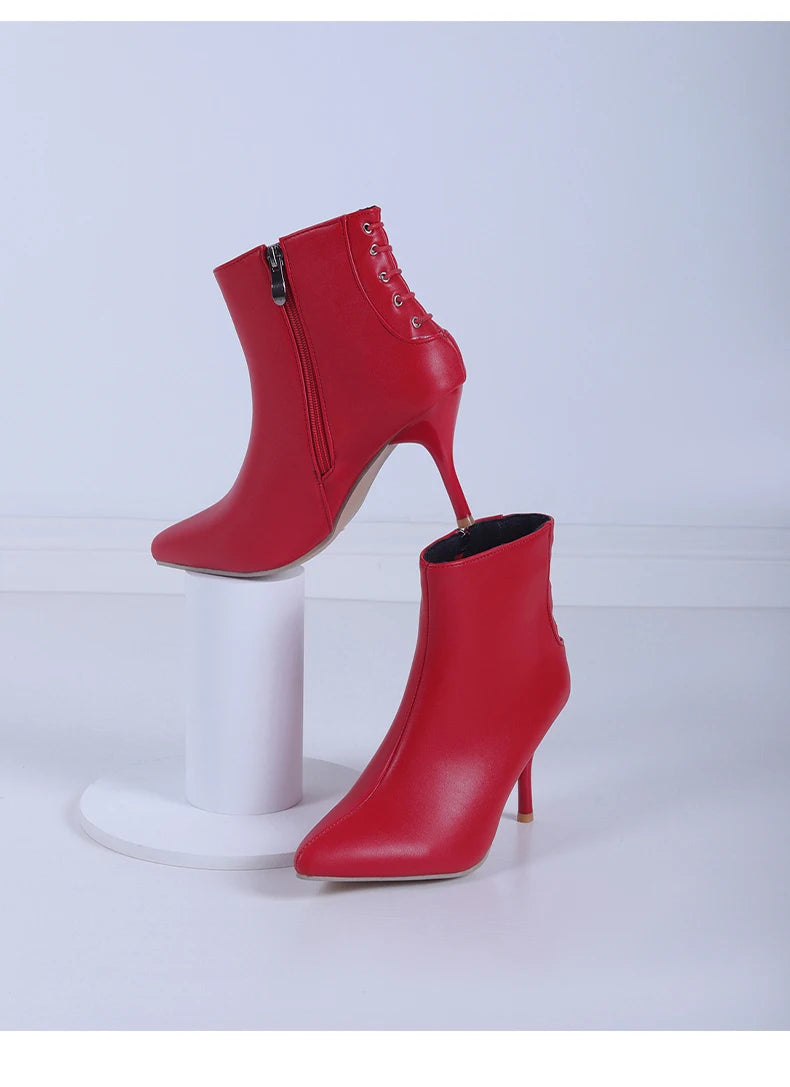Women's Shoes, Elegant Spring, Summer, and Autumn Designer New Luxury Women's Single Shoes, High Heels, Stiletto Heels, Pointed Toe, Black, Red, White, Multi-Color, Ultra-High Heels, Party Sale, Versatile, Women's Gift, Limit