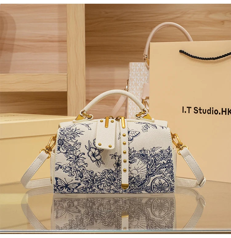 Women's Handbag, Pillow Bag, Women's 2024 New Single Shoulder Crossbody Handbag, Designer's High Level Sense
