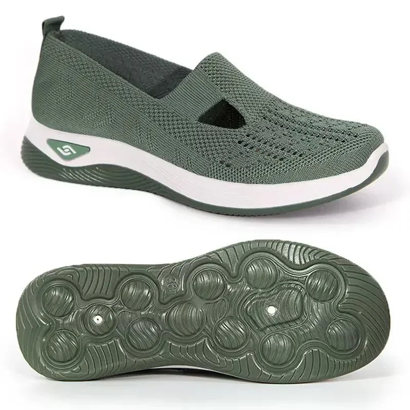Women's Casual Shoes Breathable Comfortable Orthopedic Shoes Non Slip Sneakers For Spring And Summer New Arrival Women Mesh