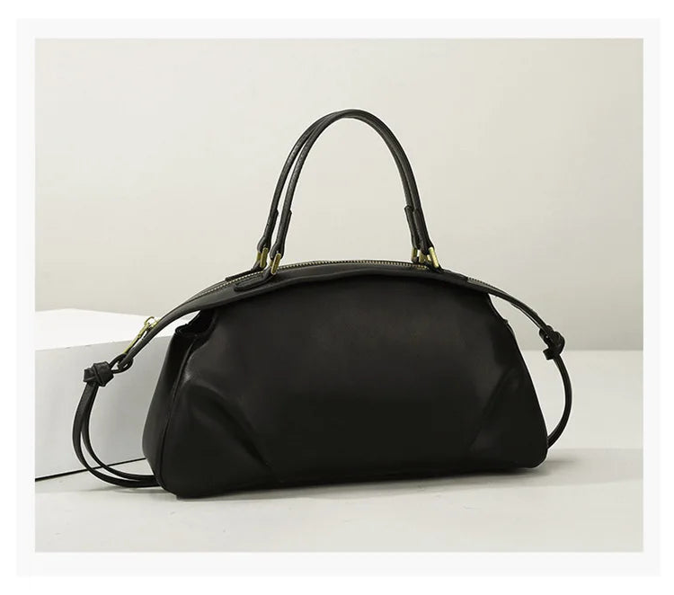 New Women's Bags, Fashionable and Simple Handbags, Niche High-End Shoulder Bags, Versatile Casual Bags for Commuting, Large-Capacity Tote Bags, Soft Leather Crossbody Bags