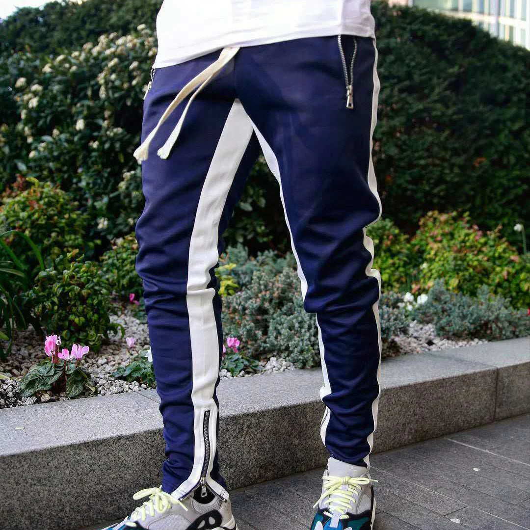 Casual Fashion Pants Men Sportwear Track Tracksuit Gyms Fitness Trousers For Men Hip Hop Black Clothing Joggers Sweatpants Men